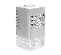 Machine à bulles - Machine à bulles de 17,8 cm | Souffleur de fête - Générateur de bulles rechargeable de 400 ml avec lumières, idéal pour les jeux en plein air, les fêtes, les mariages, la plage et