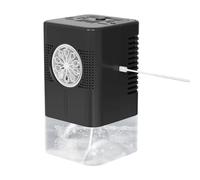 Machine à Bulles - Machine à Bulles de 7 Pouces | Souffleur de fête en Plastique - Générateur de Bulle Rechargeable de 400 ML avec lumières, idéal pour Les, Les Tout-Petits, fêtes en plei