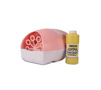 Machine à bulles mobile pour enfant ROSE/BLANC avec liquide G002GCA