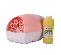 Machine à bulles mobile pour enfant ROSE/BLANC avec liquide G002GCA