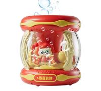 Machine à Bulles | Nouvelle Machine à Bulles Mignonne Électrique Automatique pour Nouvel an - Générateur de avec Lumières et Musique | pour Fêtes en Intérieur, Anniversaires, Fête du Printemps