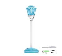 Machine à bulles pour - Composants électroniques en ABS réglables de 53,3 à 119,4 cm - Machine à bulle automatique avec musique légère pour souffler des bulles en plein air pour les mariages