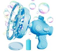 Machine à Bulles pour Enfants, souffleur Automatique, Bulles géantes et Petites, Cadeau Anniversaire, Mariage (Bleu sous-Marin)