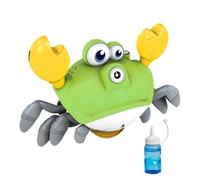 Machine À Bulles pour,Générateur De Bulles Crabe Dansant Coloré | Machine À Bulles Intelligente Multifonction avec Lumières Et Musique pour Fêtes