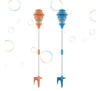 Machine à bulles pour le bain - Jouet de pelouse à batterie automatique pour l'extérieur - Générateur automatique de bulles | pour les loisirs en plein air, les parcs, les plages, les cours, les lunes