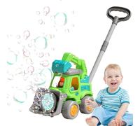 Machine à bulles pour les, fabricant de bulles pour - Boun Bubble Bubble Burble | Jouets éducatifs Foam Maker avec lumières LED, apprentissage préscolaire Push Walker Indoor Outdoor Games