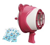 Machine à Bulles pour - Machine à Bulles de Mousse pour Fêtes,Jouet d'Été Alimenté par Le Vent Jeux de Jardin Extérieur avec Flacon Inclus pour Garçons Filles Anniversaire Mariage
