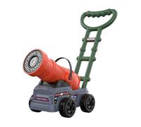 Machine à bulles pour, machine à bulles pour tondeuse à gazon, Machine à bulles créative Machine à bulles extérieure, Jouet à pousser polyvalent avec lumière et musique pour à partir de 3 ans