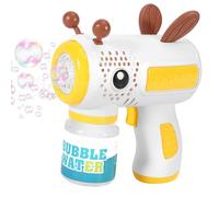 Machine À Bulles pour Tout-Petit | Design d'abeille de Dessin Animé | Générateur De Bulles Automatique,pour Fête Anniversaire Mariage Halloween Jeu À L'extérieur Arrière-Cour Moment du Bain