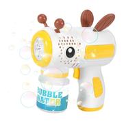 Machine À Bulles pour Tout-Petit,Jouets D'été avec Un Design d'abeille Cartoon,Créateur Et Souffleur De Bulles Jouets - pour La Fête D'Été l'anniversaire Le Mariage Le Jardin Le Temps De Bain