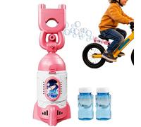 Machine À Bulles pour Vélo,Jouet en Forme de fusée avec éclairage à LED - Machine à Bulles Automatique Rechargeable avec télécommande - pour vélo Moto Cyclisme activités Estivales