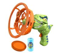 Machine À Bulles,Pulvérisateur De Mousse D'Été Design Dinosaure | Machine à Bulles Enfant | pour Fête d'anniversaire Extérieur Arrière-Cour Terrasse Âge 3-8 Ans Filles