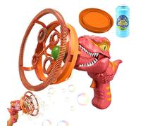 Machine à Bulles - Pulvérisateur De Mousse D'Été Design Dinosaure | Souffleur De Bulles - pour garçons et Filles 3-8 Ans Jardin extérieur fête Anniversaire terrasse