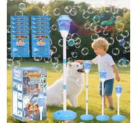 Machine à bulles réglable en hauteur, lampe de jardin rechargeable et automatique