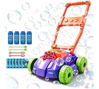 Machine à Bulles，tondeuse enfant， Jeux Exterieur pour garçons et filles de 3-8 ans
