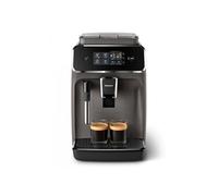 Philips 2200 series Série 2200 Noir / Gris perle EP2224/10 Machine expresso broyeur, 2 boissons, mousseur lait