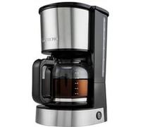 Clatronic Cafetière KA 3808 – Acier inoxydable, 12 tasses, maintien au chaud, verseuse en verre