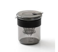 Machine à café 3 en 1 et pot infusé à la main avec échelle, tasse à café portable de voyage, camping, goutteur en verre borosilicate avec capacité d'infusion de 430 ml, s'adapte à la plupart des