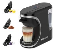 Machine à Café 3-en-1 ST-551, Cafetière Multi-Capsules pour Nespresso* Original, pour Dolce Gusto* et pour Café Moulu,600ml