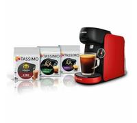Bosch Machine à café TASSIMO FINESSE TAS163E 1400 W 0,7 L Noir avec 3 packs T-discs