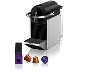 Machine à café à capsules automatique De Longhi Pixie EN127.S 1 L Argent