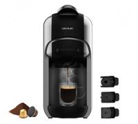 Machine à café à capsules - Cecotec - FreeStyle Compact - 3 en 1 - 1450 W - 19 bars