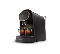 machine à café à capsules de 1L et de 19 bars noir Mat et Finition métallisée