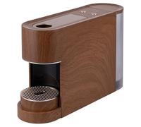 Machine à café à capsules expresso - 1400 W - Aspect bois