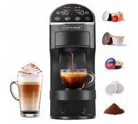 Machine à café à capsules - GENERIQUE - Magician2 - 5-en-1 (Nespresso/Dolce Gusto/Mio/E.S.E.) - 20 bar - Tactile+débitmètre
