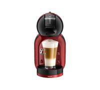 NESCAFÉ Dolce Gusto KP123H Mini Me KP123H Petite machine à café automatique à capsules pour boissons chaudes et froides, pression 15 bar, réservoir d'eau de 0,8 l, mode éco, rouge cerise et noir