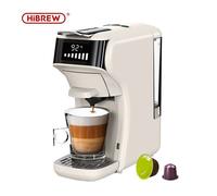 Machine à café à capsules multiples 6 en 1, chaud et froid, NS,Kcup,DG, ESE, dosette de café moulu,THE, cafétéria, 20