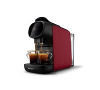 Machine à café à capsules PHILIPS L'OR Barista Red, compatible avec les capsules L'OR (simple et double) et Nespresso, réservoir