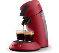Machine à café à dosettes PHILIPS Senseo Original Plus CSA210/91 - Rouge