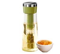 Machine à café à froid - Conception de type Prestype, filtre à amovible, couvercle de fermeture hermétique, boîtier en verre robuste | Pour les studios à domicile, les salles de pause, les