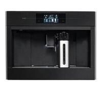 Machine à café à grains 45 cm-Verre noir nacré Soft Black -15 bars-Ecran TFT tactile couleur -12 fonctions- degrés de finesse-Broyeur en acier inoxydable-Générateur de vapeur exclusif pour mousse de l