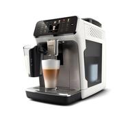 Machine à café automatique blanche - PHILIPS - Espresso et cappuccino - Moulin intégré - Réservoir 1 8 L