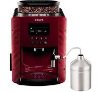 Machine à café automatique Krups EA8165 - Espresso - Grains de café - 15 bar - Rouge pistil