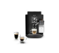 Machine à café automatique Krups INTENSITY EA5028 broyeur intégré Milk Maestro double tasse Noir effet Lioness Pattern DUNE