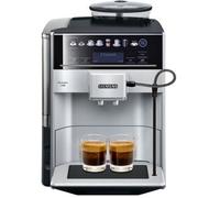 Machine à café automatique SIEMENS EQ.6 plus s300 TE653501DE - buse vapeur Cappuccino - 15 bar - noir-argent