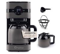 Barista Cafetière filtre Touch Iso | Cafetière avec carafe isotherme | Filtre avec écran digital & minuterie | 900W | pour 8 tasses | Verseuse 1,25 litre