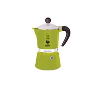 Machine à café Bialetti Moka Rainbow 3-cup Green