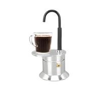 Machine À Café | Cafetière Compacte,Pot en Aluminium Portable pour Maison Cuisine Voyage Extérieur Pique-Nique Camping Jardin