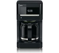 Machine a Cafe Cafetiere Electrique BRAUN KF7020 12 tasses Programmable ARRET AUTOM Noir G