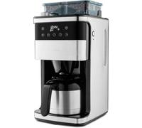 Cafetière Filtre Digitale Isotherme avec Broyeur - MEDION - 1000W - 1,0L - Silver