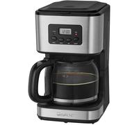 Machine A Café, Cafetiere, Expresso, Cafetière À Filtre Pour 12-14 Tasses (1,5 L) Avec Minuterie Face Avant En Acier Inoxyda[YC50]