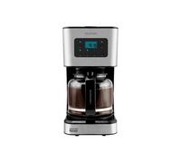 Machine à café Cecotec Coffee 66 Smart - 50 W, programmable 24 heures, technologie ExtemAroma, fonction AutoClean, finitions en acier inoxydable, écran LCD et bol en verre d'1,5 L, 26.5 x 34.5 x 18.5