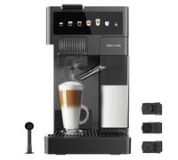 Cecotec Machine a Café FreeStyle Latte. Cafetière à Capsules avec Réservoir à Lait 400 ml, Puissance 1350 W, 20 Bars, 6 Types de Café, Réservoir d'eau de 1,6 L, Double Système de Moussage du Lait