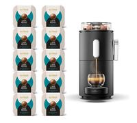 Machine à Café CoffeeB Globe Noir + 90 Coffee Balls Déca - 100% Compostables
