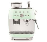 Machine à café combinée avec expresso broyeur Vintage Années 50 Vert d'eau