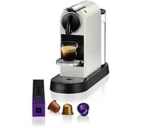 Machine à café compacte - SWAPY - De'Longhi Citiz EN167.W - 19 Bar - 2 tailles de tasses - Blanc - 27,2x11,3x27,7 cm